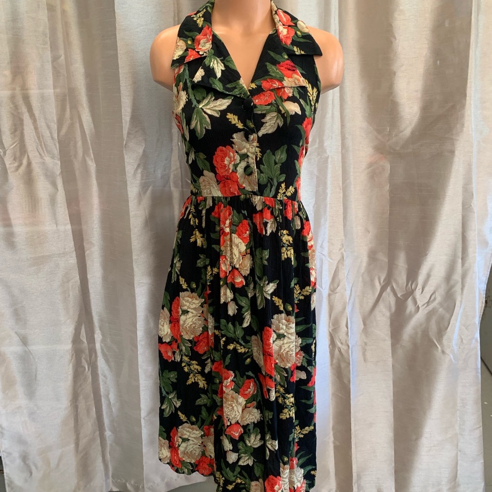 Vintage Floral Dress